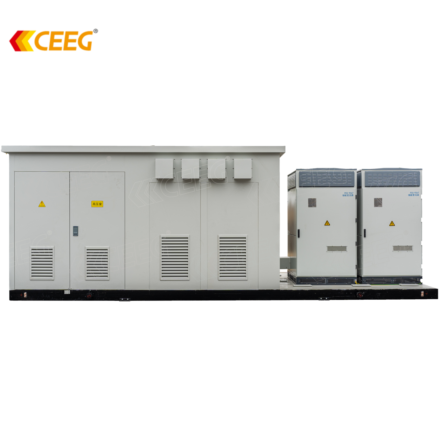 Geïntegreerde pc's + step -up transformator onderstation voor ESS van ...
